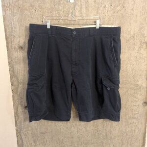 Polo Ralph Lauren Mens 44B Navy Blue Cargo Shorts Pockets Vintage Preppy